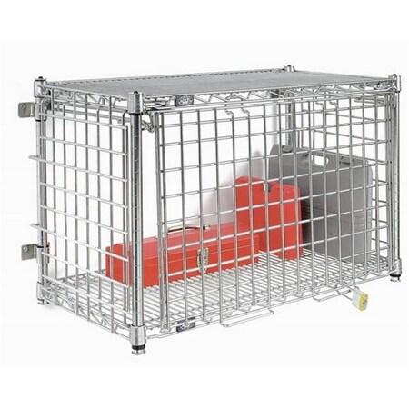 Nexel 48 x 24 in. Security Workstation with Wall Mount WSE2436C